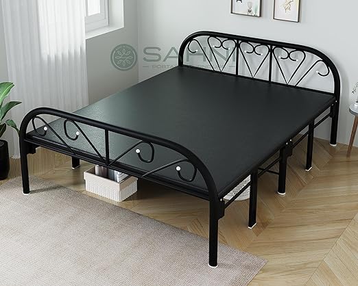 Foldable Metal Bed without Mattress